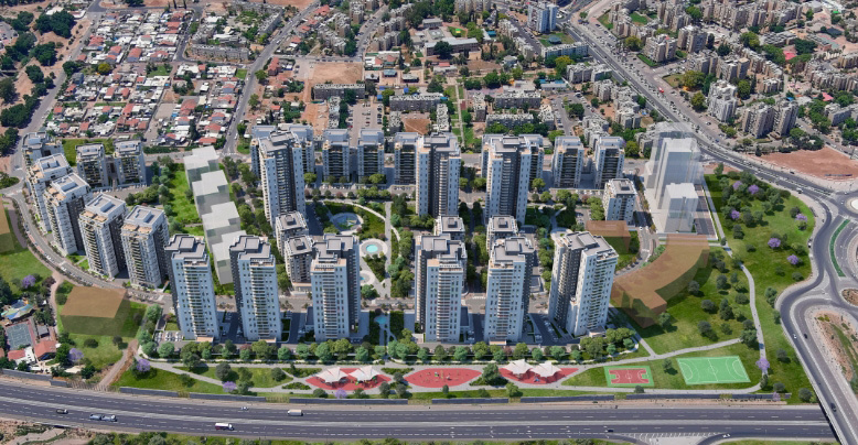 הדמיית מתחם שבטי ישראל, קרית גת